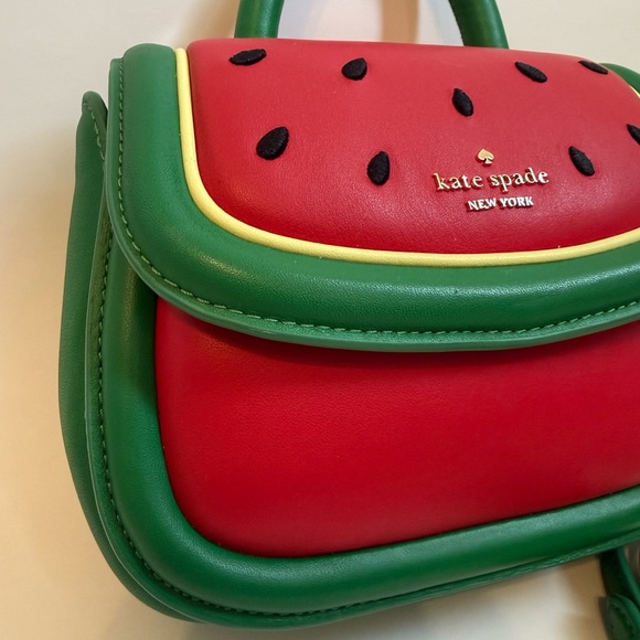 Kate Spade Watermelon Mini Bag in Red and Green - Picture 2 of 9